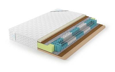 Купить Матрас Lonax Memory-Latex Medium TFK 5 Zone
